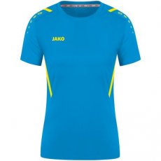 JAKO Shirt Challenge JAKO blauw/fluogeel