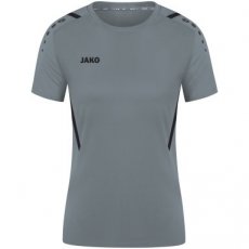 JAKO Shirt Challenge steengrijs/zwart