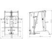 Smith Pec-Deck / Lat-Low Pull