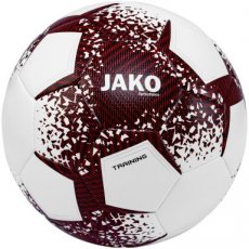 JAKO Trainingsbal Performance wit/zwart/sportrood