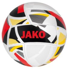 JAKO Minibal Iconic wit/zwart/rood