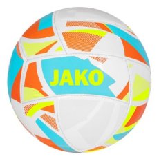 JAKO Minibal Iconic wit/cyan/fluogeel