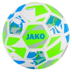 JAKO Lightbal River wit/fluogroen/munt
