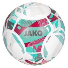 JAKO Wedstrijdbal Glory wit/rubine red/cool gray