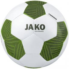 JAKO Trainingsbal Striker 2.0 wit/kaki/fluogroen maat 3