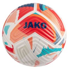 JAKO Trainingsbal Flow wit/fluo red/navy