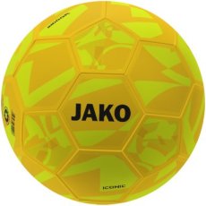JAKO Bal Indoor Iconic fluogeel/geel/zwart
