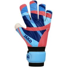JAKO Keeperhandschoen River Supersoft RC hemelsblauw/koraal/navy