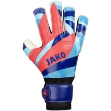 JAKO Keeperhandschoen River Basic RC Protection navy/hemelsblauw/koraal