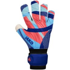 JAKO Keeperhandschoen River Basic RC navy/hemelsblauw/koraal
