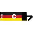 JAKO Aanvoerdersband zwart/rood/geel