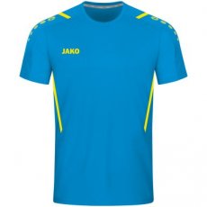 JAKO Shirt Challenge JAKO blauw/fluo geel