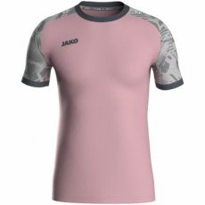 JAKO Shirt Iconic KM antiek roze/zachtgrijs/antra light