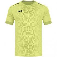 JAKO Shirt Pixel KM neon geel