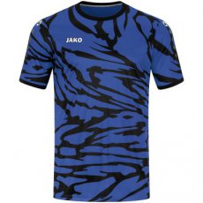 JAKO Shirt Animal KM sportroyal/zwart