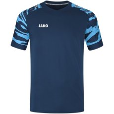 JAKO Shirt Wild korte mouw navy/hemelsblauw