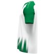 JAKO Shirt Vintage korte mouw wit/groen/donkergroen