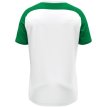 JAKO Shirt Vintage korte mouw wit/groen/donkergroen