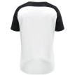 JAKO Shirt Vintage korte mouw wit/zwart/antraciet