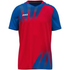 JAKO Shirt Vintage korte mouw rood/royal/nachtblauw