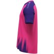 JAKO Shirt Vintage korte mouw fuchsia/paars/violet