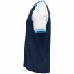 JAKO Shirt Dynamic KM marine/wit/hemelsblauw