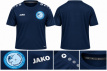 JAKO T-shirt One damesmaten marine met clublogo en naam