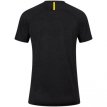 JAKO T-shirt Challenge zwart gemeleerd/citroen Dames