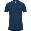 JAKO T-shirt Challenge marine gemeleerd/fluogeel Dames
