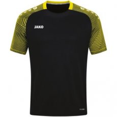 JAKO T-shirt Performance zwart/zachtgeel