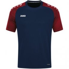 JAKO T-shirt Performance marine/rood