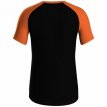 JAKO T-shirt Iconic zwart/fluo oranje