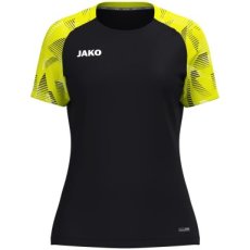 Artikel 6126D-819 JAKO T-shirt Sonic damesmaten zwart/fluogeel