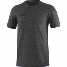 JAKO T-shirt Premium Basics antraciet gemeleerd