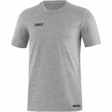 JAKO T-shirt Premium Basics lichtgrijs gemeleerd