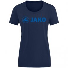 JAKO T-Shirt Promo marine gemeleerd/indigo Dames