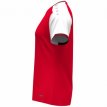 JAKO T-shirt Dynamic dames rood/wit/donkerrood