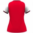 JAKO T-shirt Dynamic dames rood/wit/donkerrood