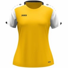 JAKO T-shirt Dynamic dames geel/wit/zwart