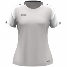 JAKO T-shirt Dynamic dames lichtgrijs/wit/steengrijs