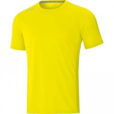 JAKO T-shirt RUN 2.0 fluogeel