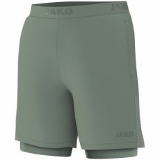 JAKO 2-in-1 short Power mintgroen