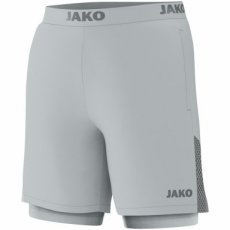 Artikel 6276-522 JAKO 2-in-1 short Power lichtgrijs