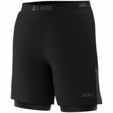 JAKO 2-in-1 short Power zwart