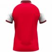 JAKO Polo Dynamic rood/wit/donkerrood