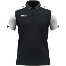 JAKO Polo Dynamic zwart/wit/antraciet