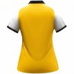 JAKO Polo Dynamic dames geel/wit/zwart