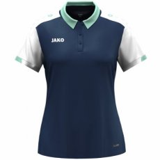 JAKO Polo Dynamic dames marine/wit/munt
