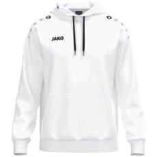 JAKO Sweater met kap One Cotton wit