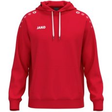 JAKO Sweater met kap One Cotton rood